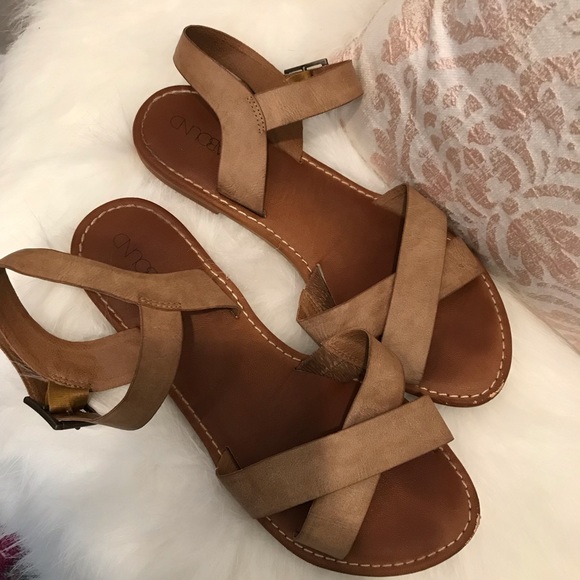 Nordstrom Sandals - Abound Light Brown Leather - Picture 2 of 8